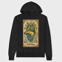 Capricorn Animal Floral, Hanorac Oversize Barbati (Unisex)