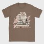Cat Books Spring, Tricou Barbati (Unisex)