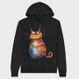 Cat Christmas Beads, Hanorac Oversize Barbati (Unisex)