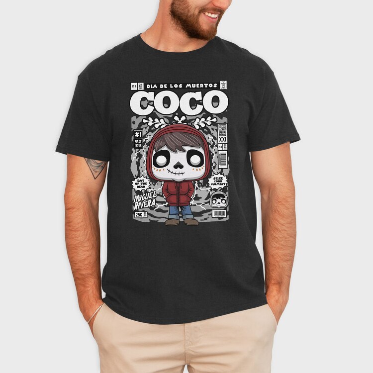 Dia De Los Muertos, Tricou Barbati (Unisex)