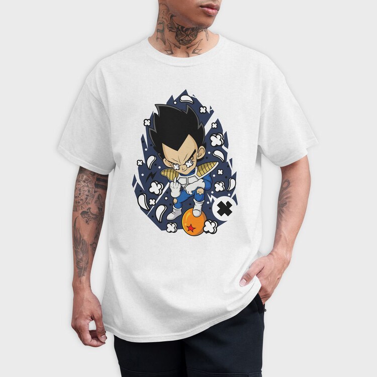 Vegeta X, Tricou Barbati (Unisex)