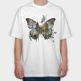 Butterfly Trees Symphony, Tricou Oversize Barbati (Unisex)