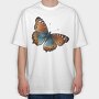 Butterfly Mystique Clipart, Tricou Oversize Barbati (Unisex)