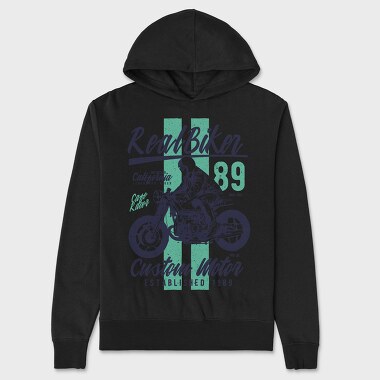 Real Biker, Hanorac Oversize Barbati (Unisex)