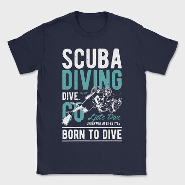 Scuba Diving, Tricou Barbati (Unisex)