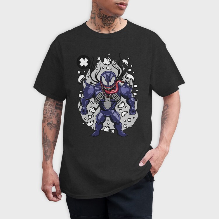 Venomous Chaos Burst, Tricou Barbati (Unisex)