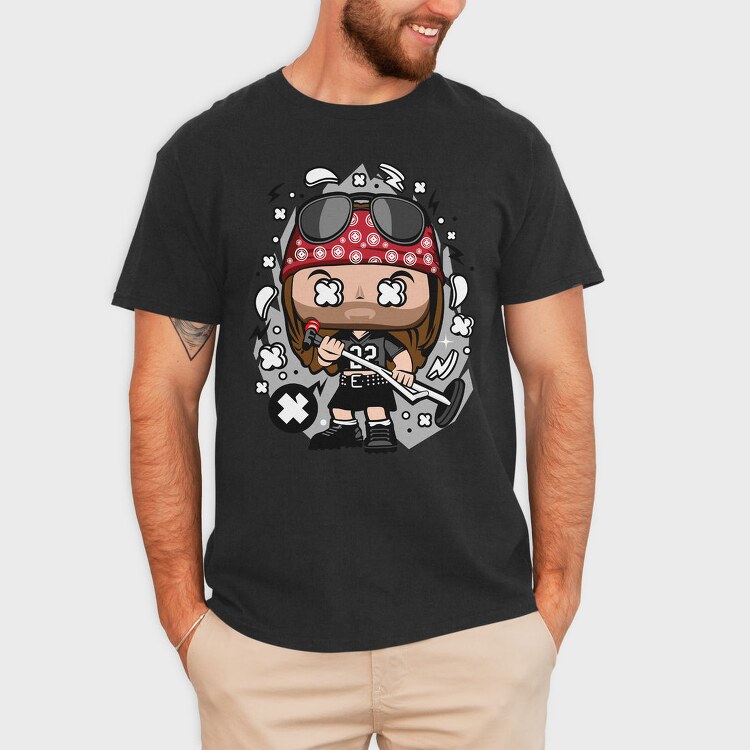 Punk Rock Chick, Tricou Barbati (Unisex)