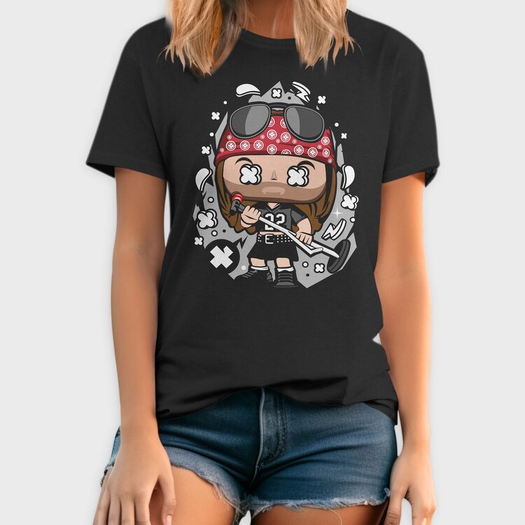 Punk Rock Chick, Tricou Barbati (Unisex)