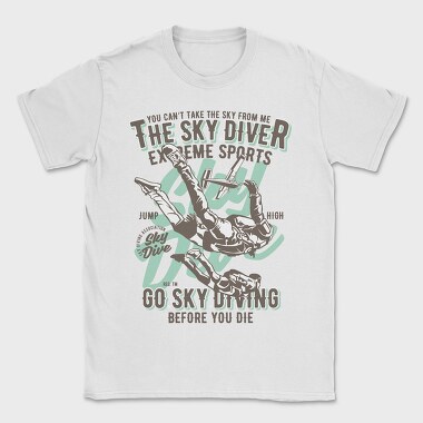 Sky Diver, Tricou Barbati (Unisex)