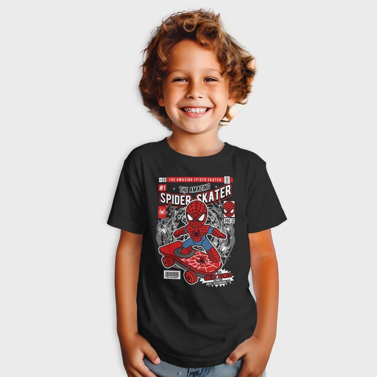 Spider Skater Marvel, Tricou Copii