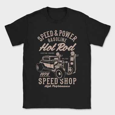 Speed & Power Hotrod, Tricou Barbati (Unisex)