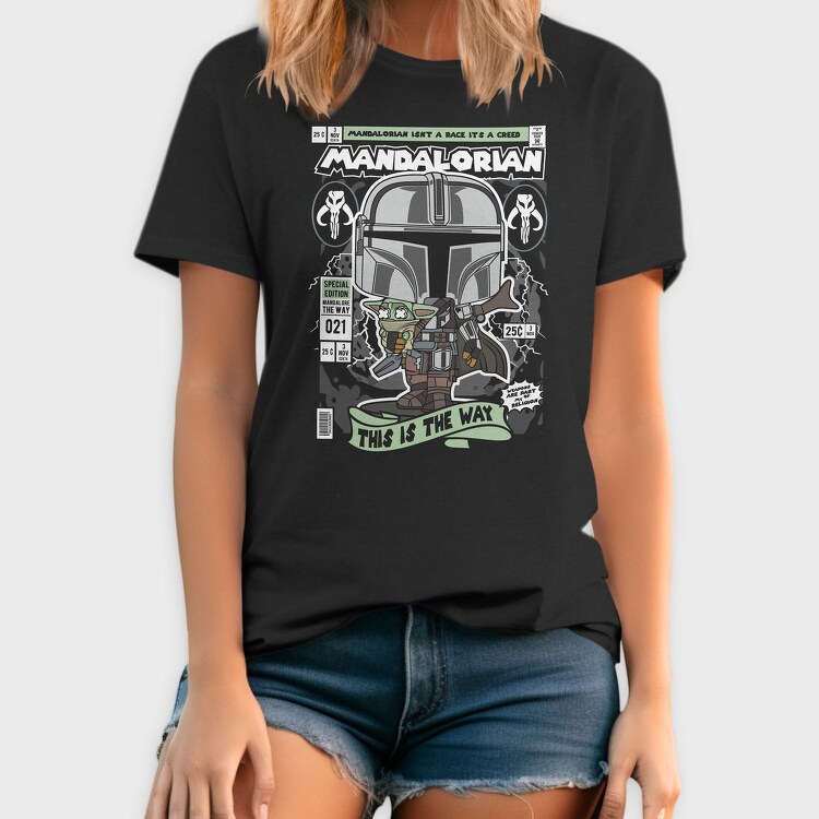 Mandalorian Way, Tricou Barbati (Unisex)