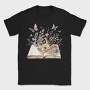 Watercolor Book Flowers, Tricou Barbati (Unisex)