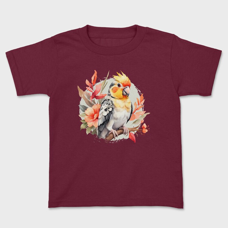 Watercolor Birdd, Tricou Copii