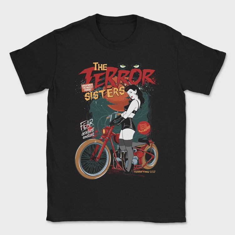 Terror Sisters, Tricou Barbati (Unisex)