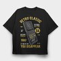 Tetris Brick Game, Tricou Oversize Barbati (Unisex)