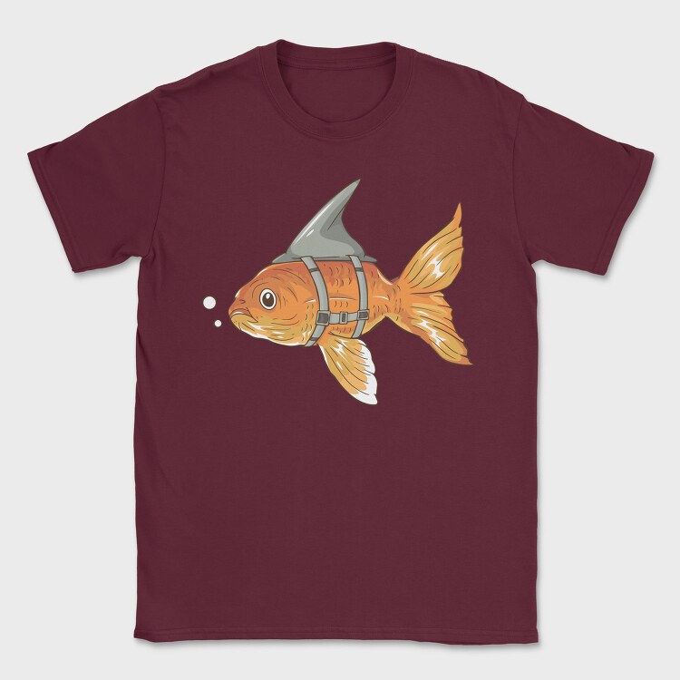 Wanna Be Shark, Tricou Barbati (Unisex)