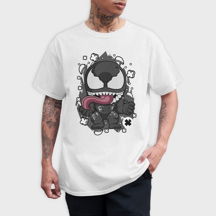 Venomous Tongue Monster, Tricou Barbati (Unisex)