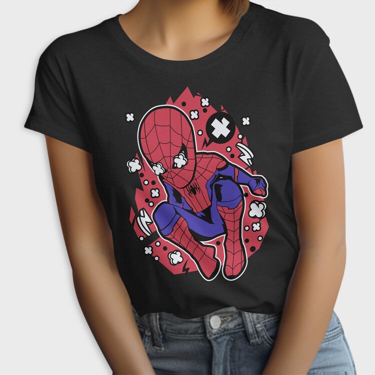 Spiderman Comic Burst 1, Tricou Femei