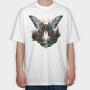 Butterfly Nature Isle, Tricou Oversize Barbati (Unisex)