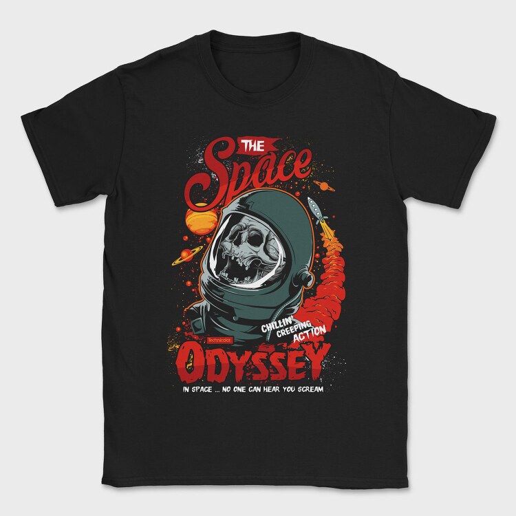 The Space Odyssey, Tricou Barbati (Unisex)