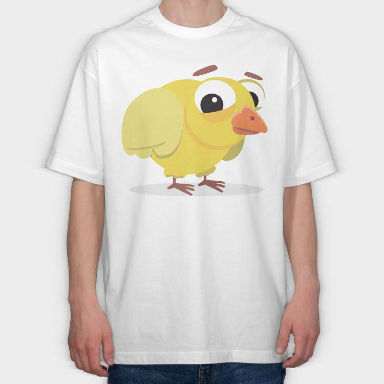 Chicken Dance Party, Tricou Oversize Barbati (Unisex)