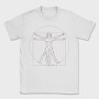 Vitruvian Man, Tricou Barbati (Unisex)