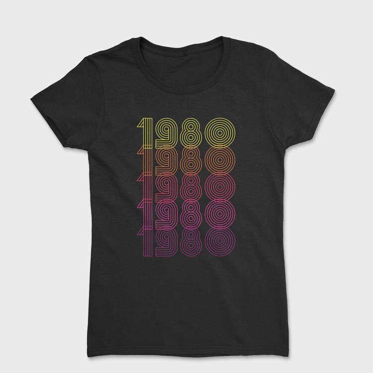 Vintage 1980, Tricou Femei
