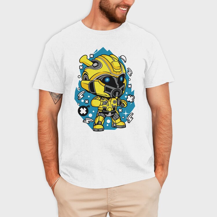 Bumblebee Burst, Tricou Barbati (Unisex)