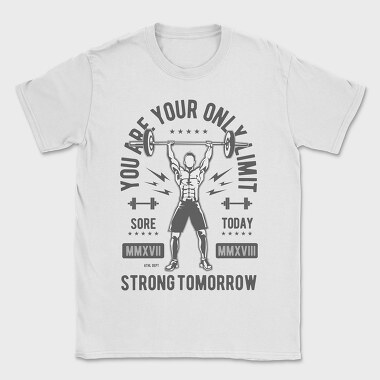 You Are Your Only Limit, Tricou Barbati (Unisex)