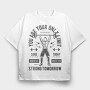 You Are Your Only Limit, Tricou Oversize Barbati (Unisex)