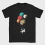 Astronaut Balloons, Tricou Barbati (Unisex)