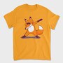 Dab Animal Comics Fox, Tricou Barbati (Unisex)