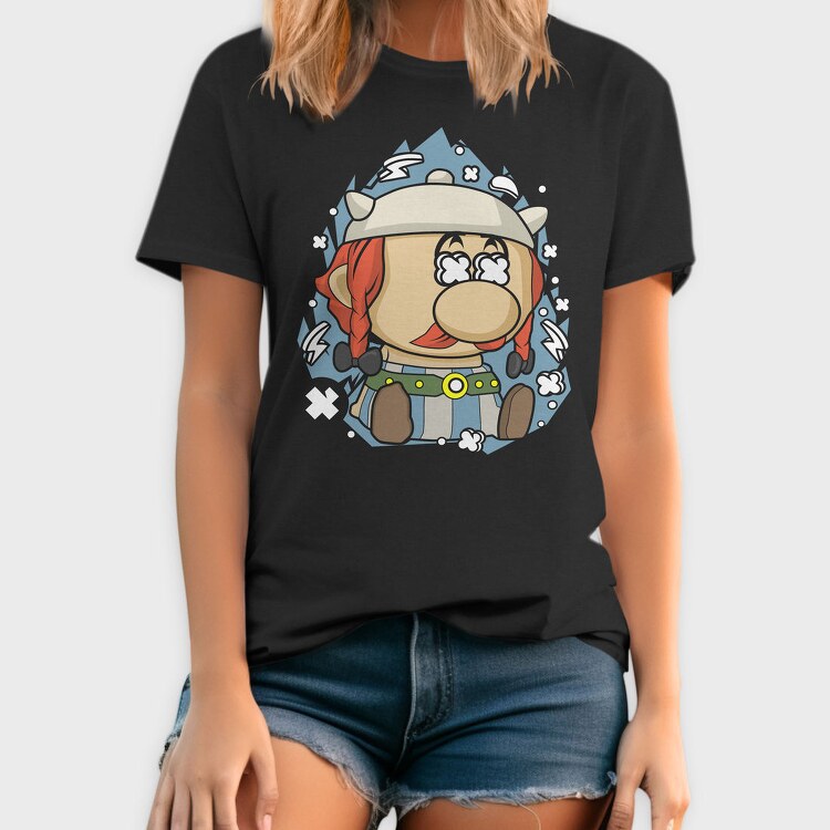 Viking Warrior Mascot, Tricou Barbati (Unisex)