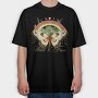 Butterfly Nature Mandala, Tricou Oversize Barbati (Unisex)