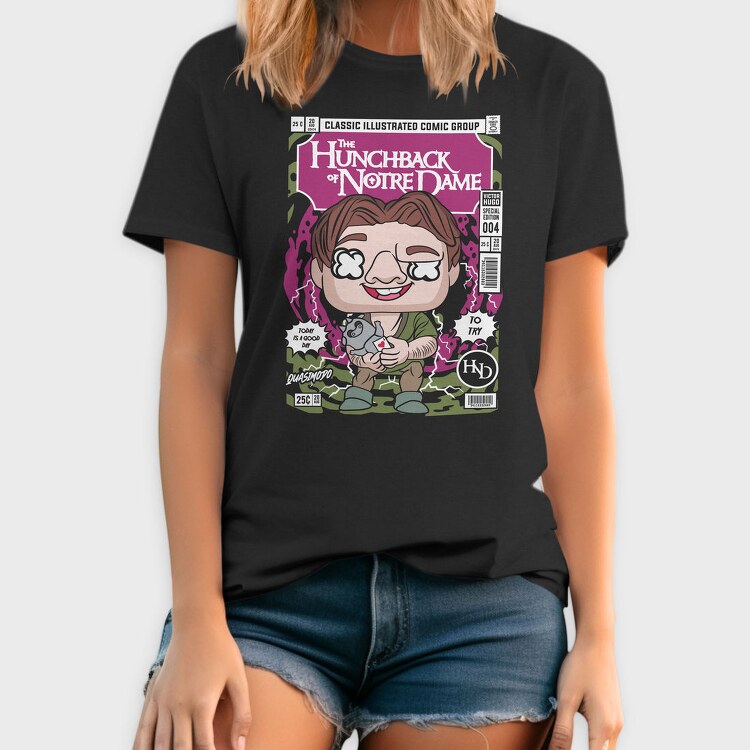Hunchback Comic Vibes, Tricou Barbati (Unisex)