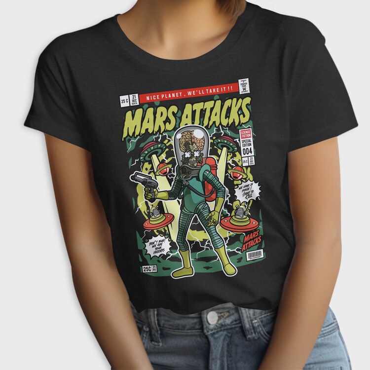 Mars Attack Alien, Tricou Femei