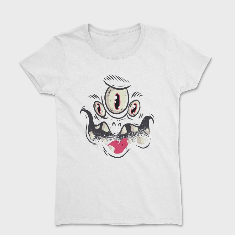 Monster Face 01, Tricou Femei