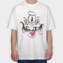 Monster Face 01, Tricou Oversize Barbati (Unisex)