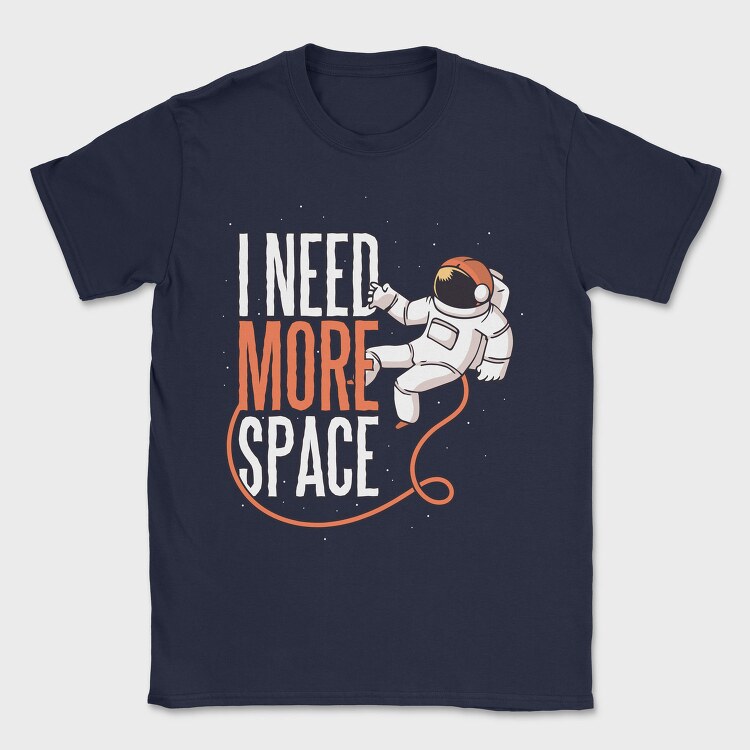 More Space, Tricou Barbati (Unisex)