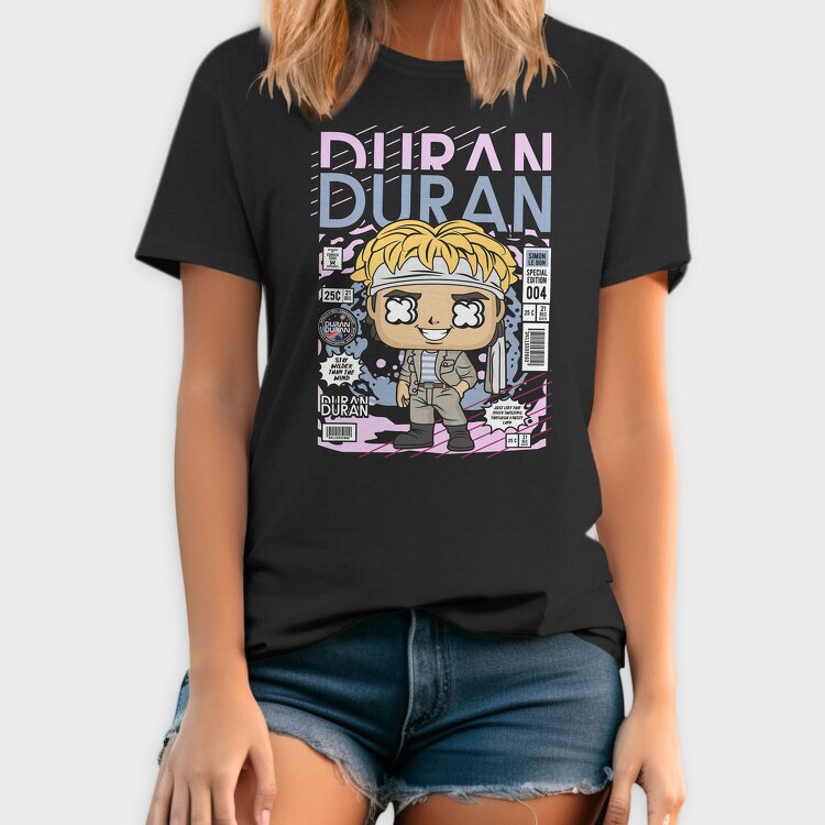 Duran Duran Comic Pop Art, Tricou Barbati (Unisex)