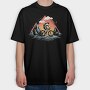 Vintage Mountain Bike, Tricou Oversize Barbati (Unisex)