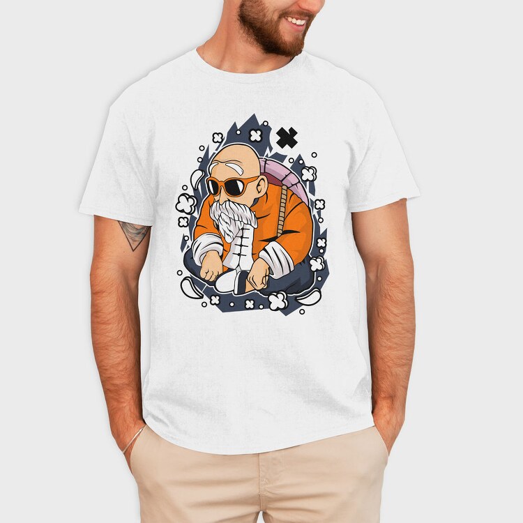 Master Kame Streetwear, Tricou Barbati (Unisex)