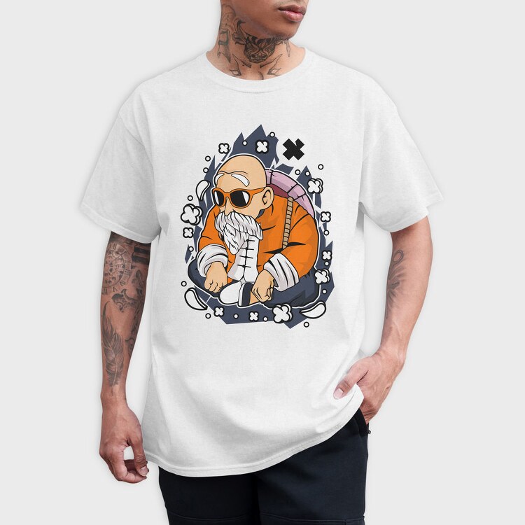 Master Kame Streetwear, Tricou Barbati (Unisex)