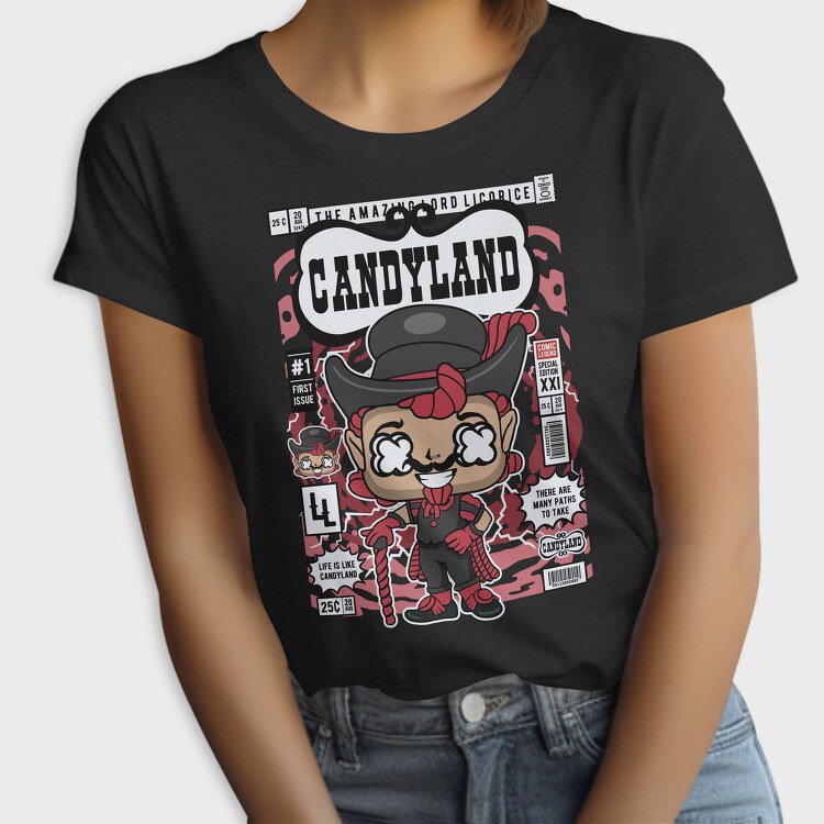 Candyland Licorice Devil, Tricou Femei