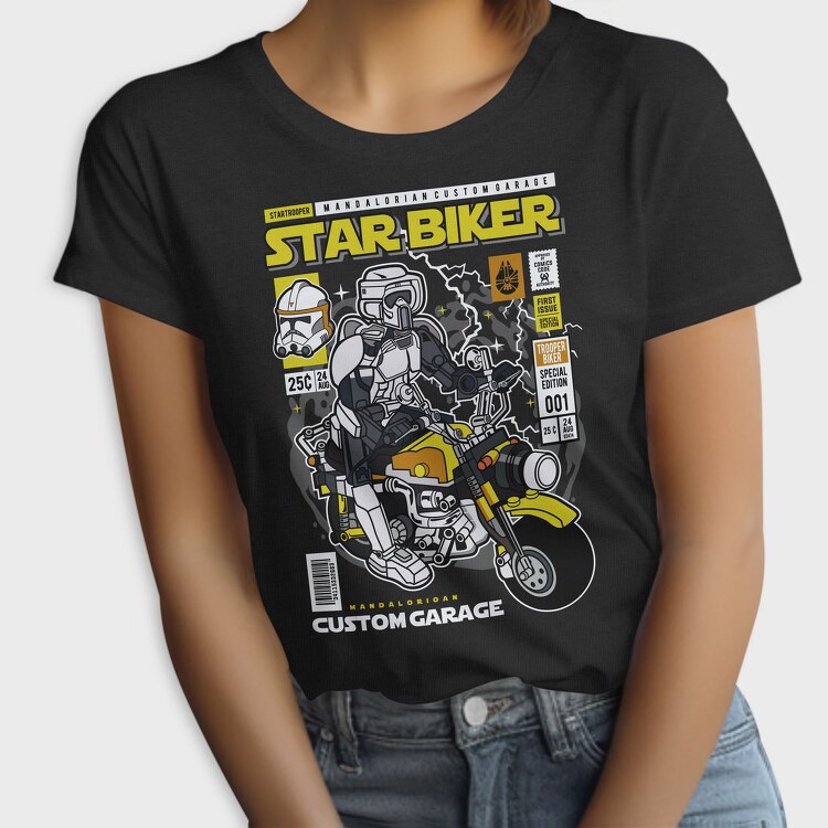 Star Trooper Biker, Tricou Femei
