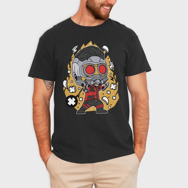 Starlord Pop Art, Tricou Barbati (Unisex)