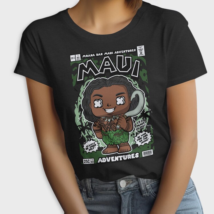 Maui Comic Vibes, Tricou Femei