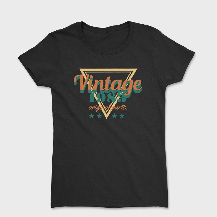 Vintage Triangle, Tricou Femei
