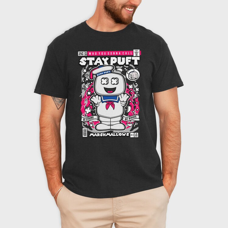 Staypuft Marshmallow Man, Tricou Barbati (Unisex)